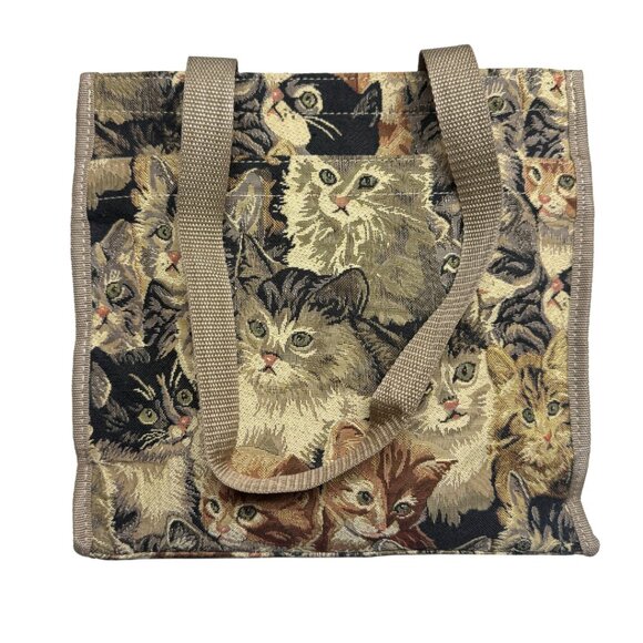 Cat Tapestry Shopping Bag – SIGNARE - Picture 7 of 13